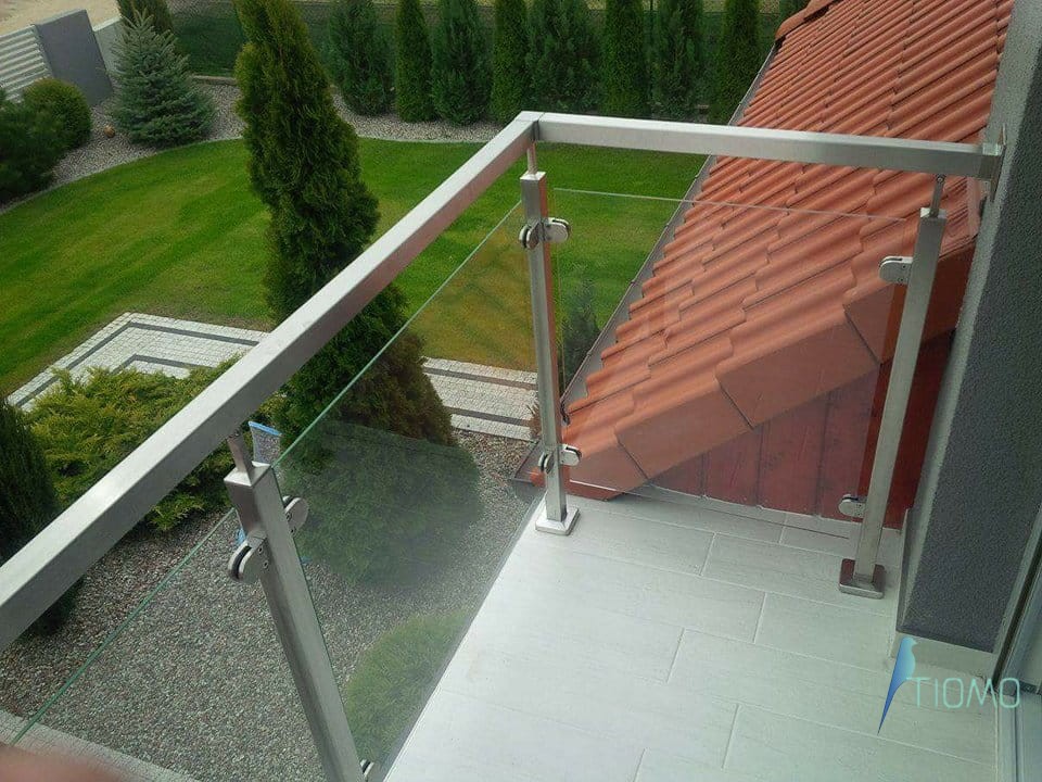 Balustrada szklana tiomo
